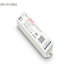 Ltech LED WiFi to DMX512 Controller DC12-24V input DMX512 signal 512CH output Led Wifi Controller Wifi-101-DMX4